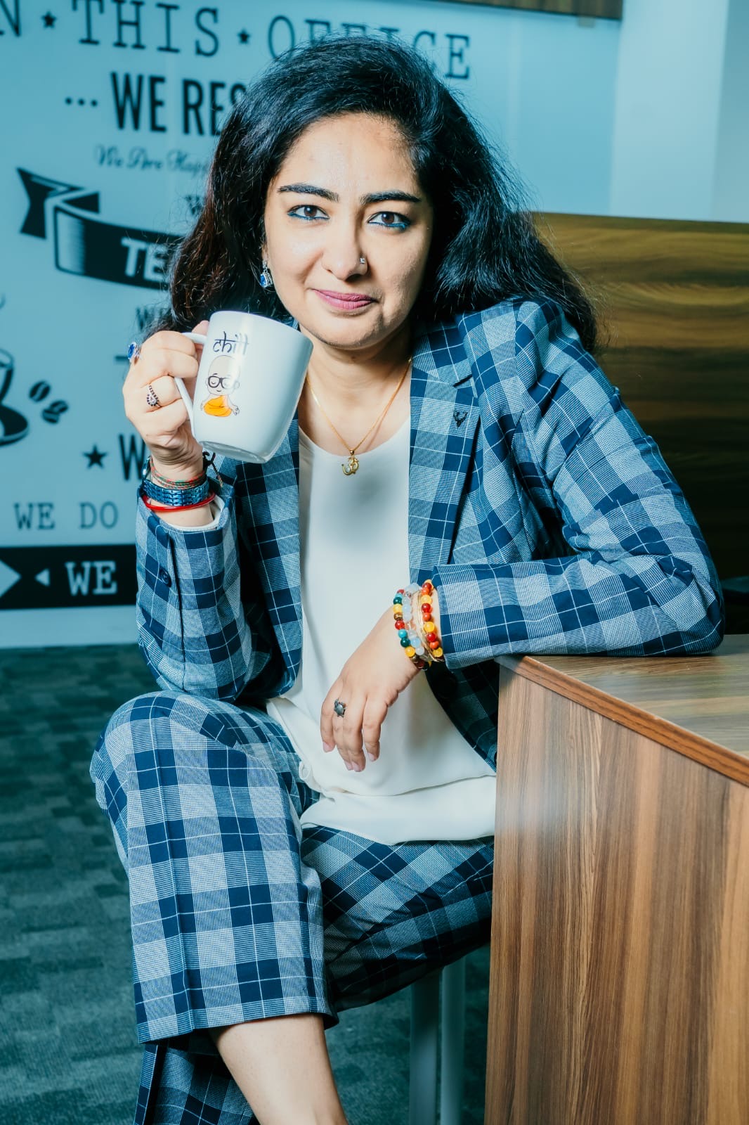 Portrait of Arzna Goswami, transformational NLP and breakthrough coach